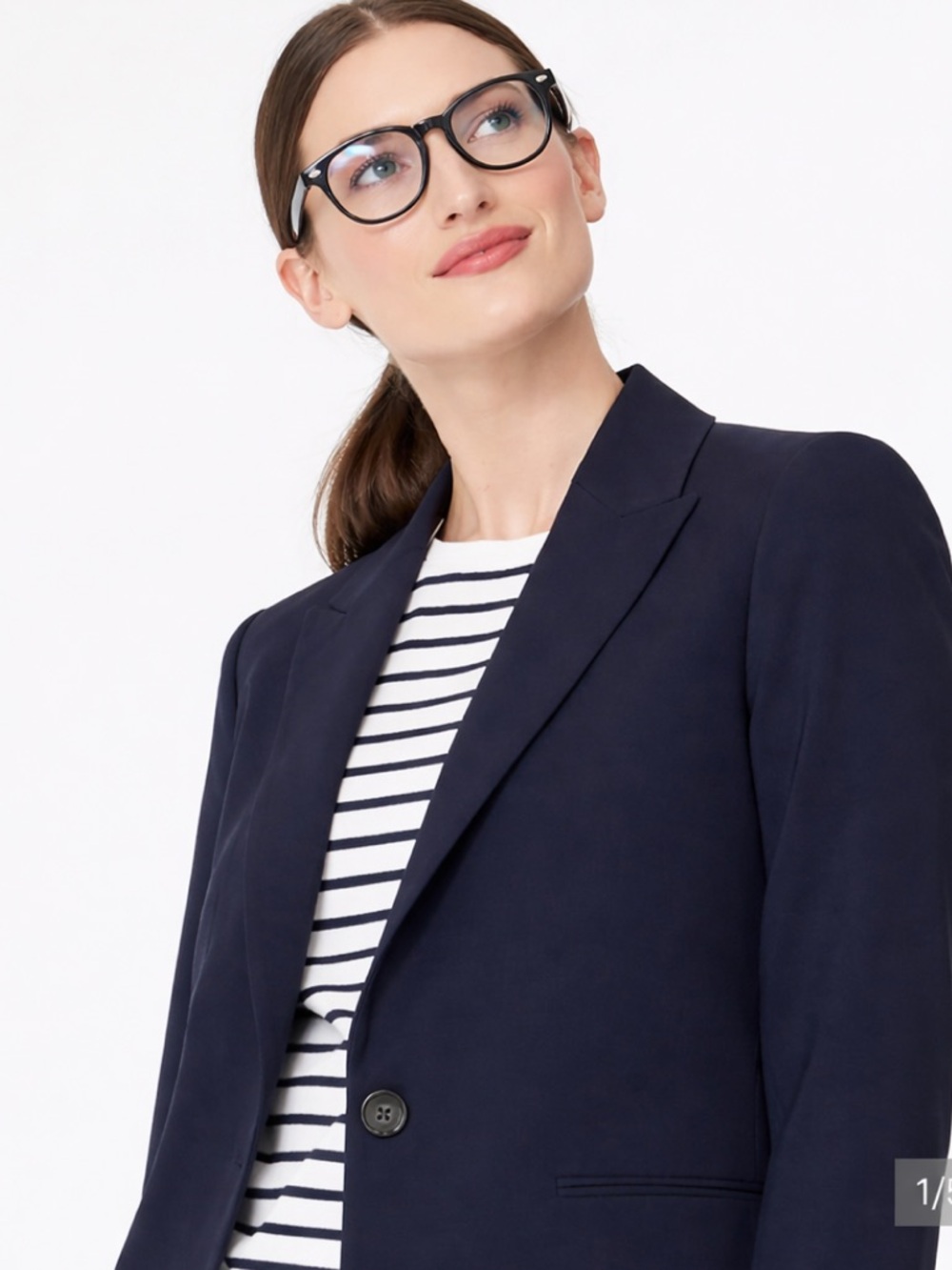 J. Crew Classic Round Blue Light Glasses